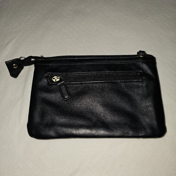Leather Multipockets 3 Divider Long wallet - Picture 3 of 10